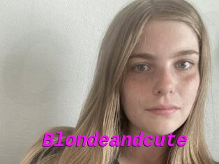 Blondeandcute